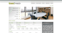 Desktop Screenshot of greenproperty.cz