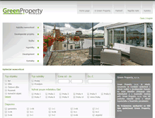 Tablet Screenshot of greenproperty.cz